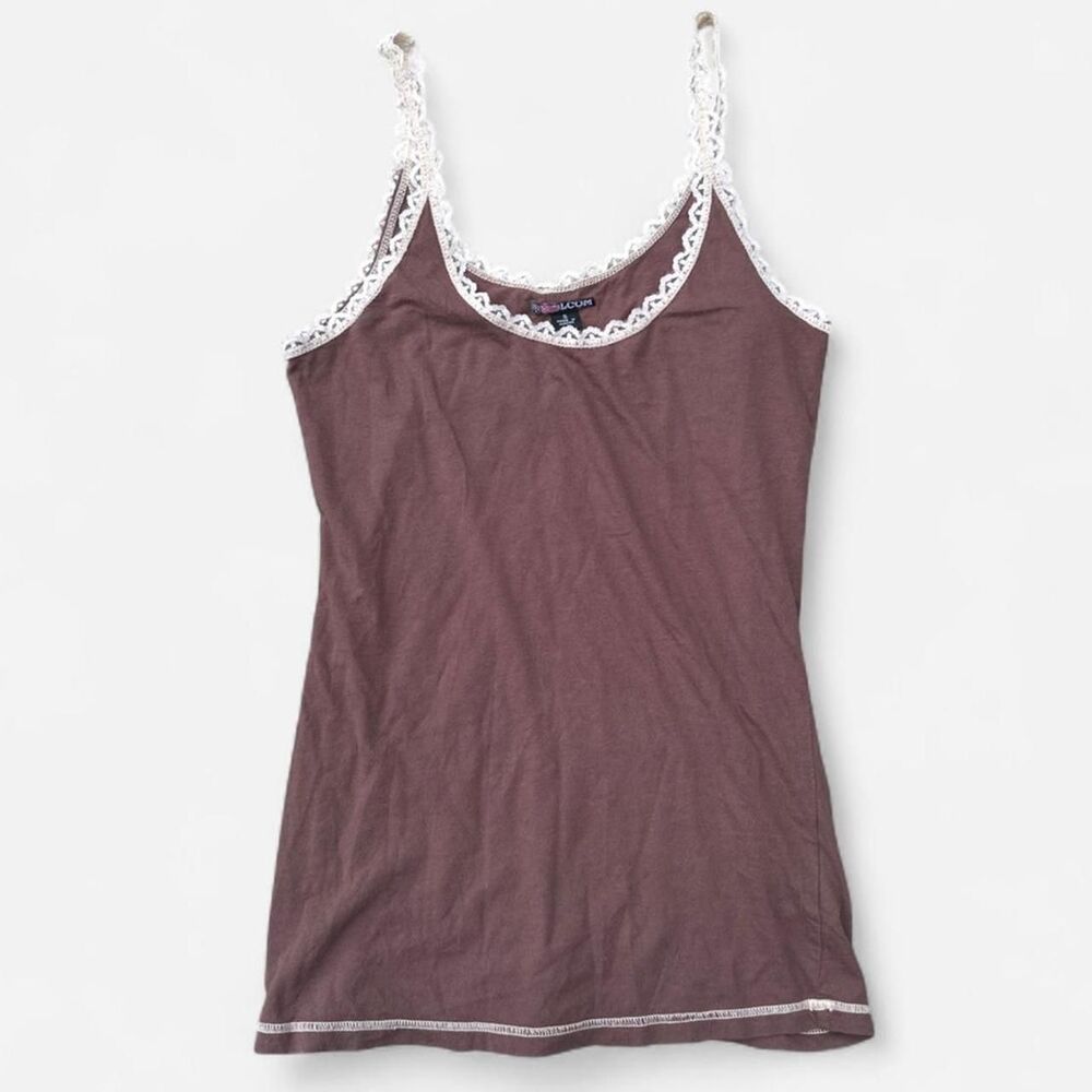 Volcom Women's Brown and Burgundy Vest